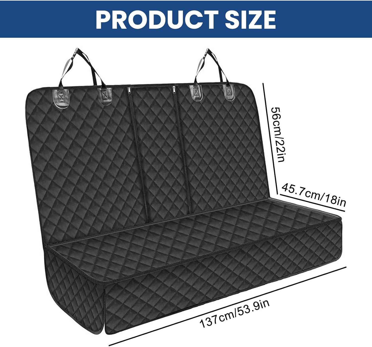 Hundesitzkissen 135 X 120 Cm Für Nissan Townstar 2021–2024, Doppelschichtiger Rutschschutz, Langlebig, Kratzfest