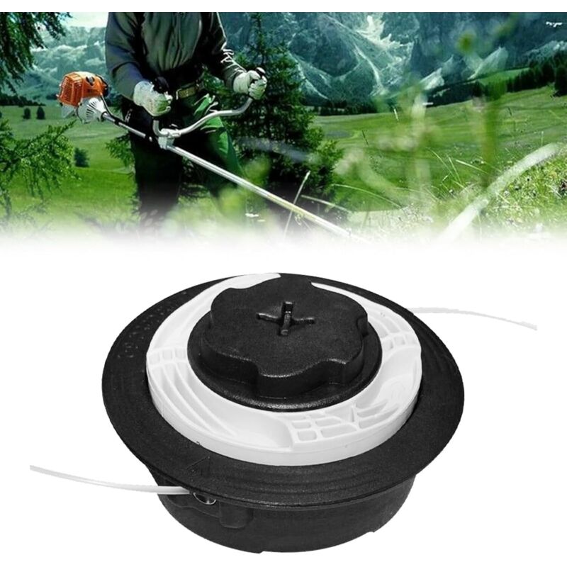 Freischneiderkopf, Universal-freischneiderkopf, Freischneiderkopf Mit Robustem Stahlknopf, C6-2 Schneidkopf Für Stihl Fs38, Fs40, Fs45, Fs50, Fse60, Fse71, Fse81, Fsa60r, Fsa86r, Fsb-km