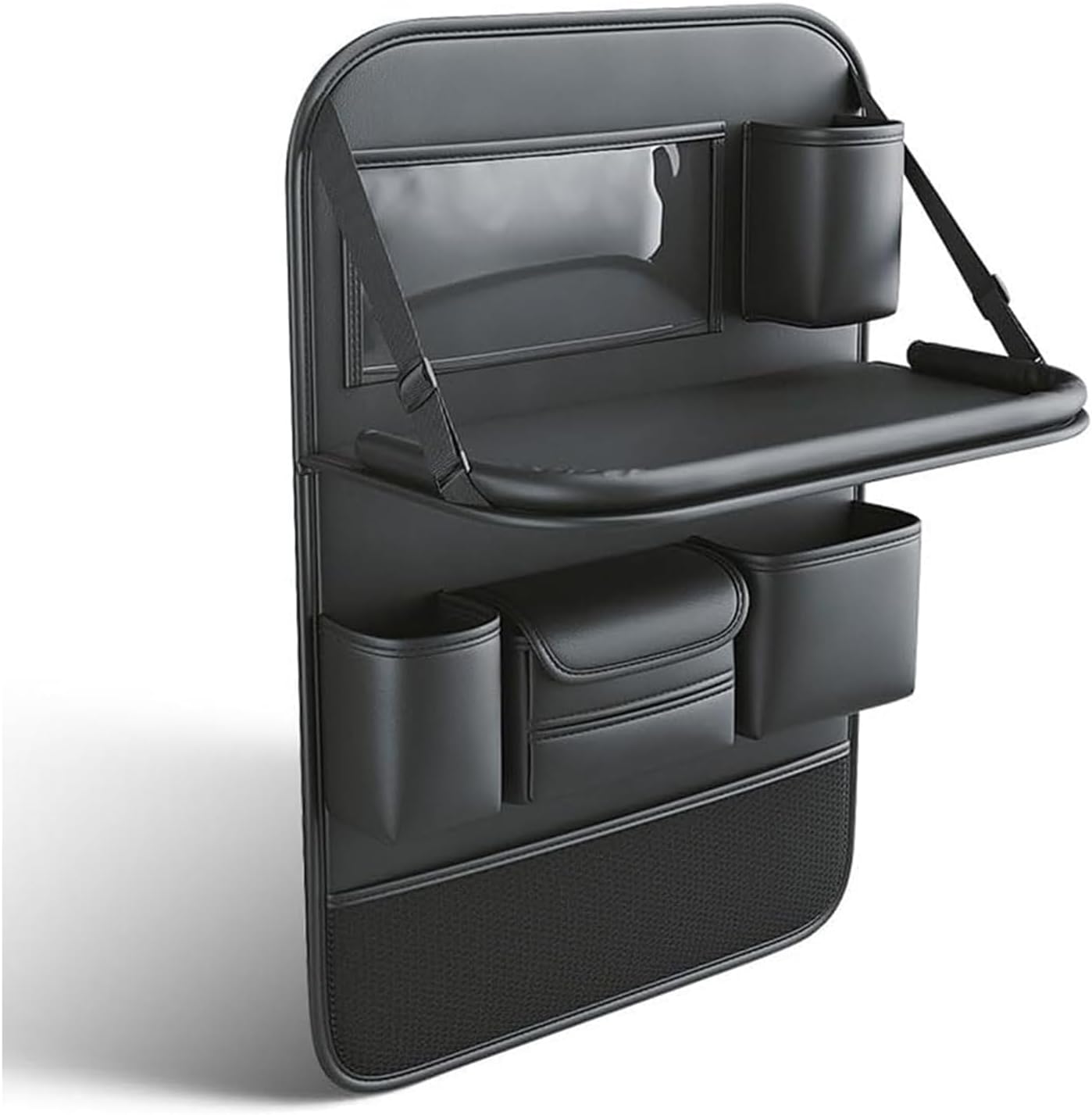 Auto-organizer Für Benz Vito Box/mixto/tourer (w447) 2014–2022, 2023, 2024, 2025–2026, Mit Klappbarem Pu-leder-tisch, Wasserdichter Aufbewahrung Auf Dem Rücksitz, Robustem Rückenlehnenschutz