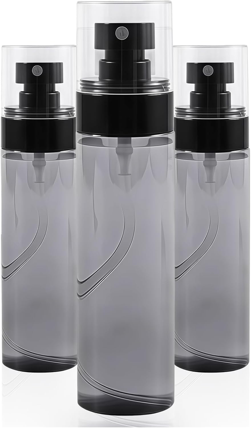 Set Mit 3 Kleinen Leeren Sprühflaschen À 100 Ml, Leere Pumpflasche, Leere Sprühflasche, Für Parfüm, Ätherische Öle, Kosmetika