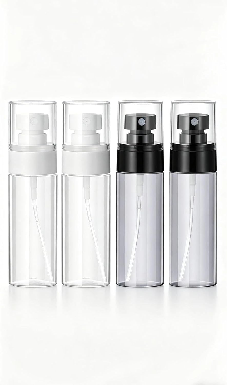 4er-pack 100 Ml Kontinuierliche Sprüh- Und Nebelflaschen – Feiner Zerstäuber Für Haare, Pflanzen, Diy-reinigung – Kleine Pumpsprühflasche Für Haushaltsgegenstände