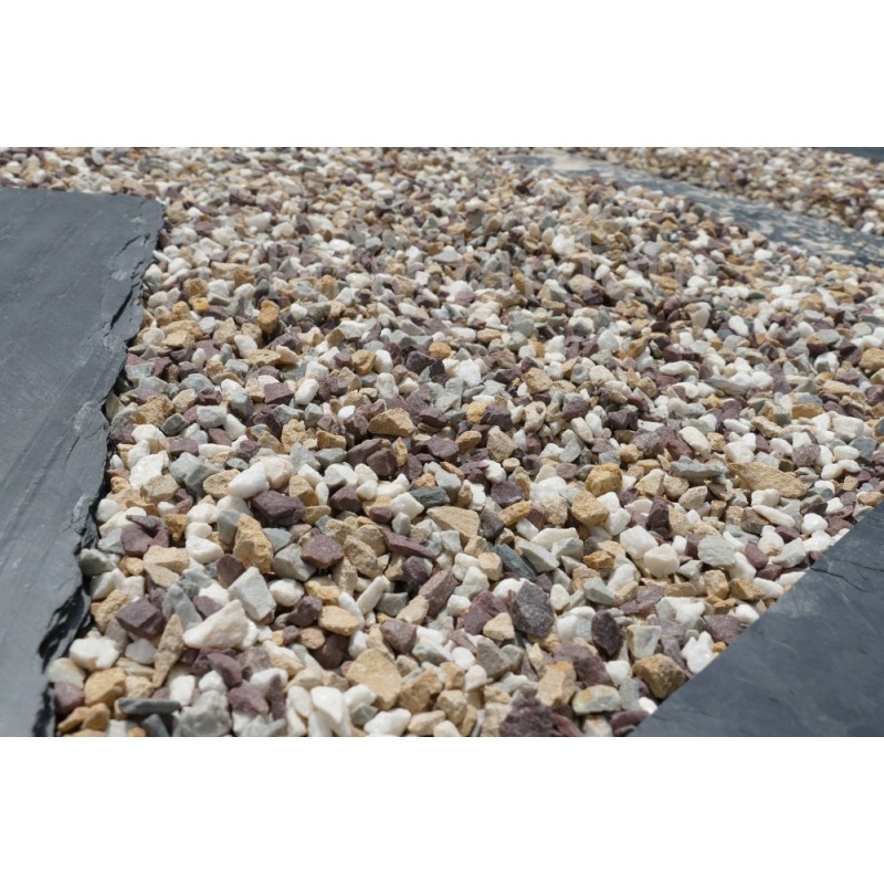 Kies Farbe Rougeria 6-12 - Vrac Big-bag - 1000 Kg