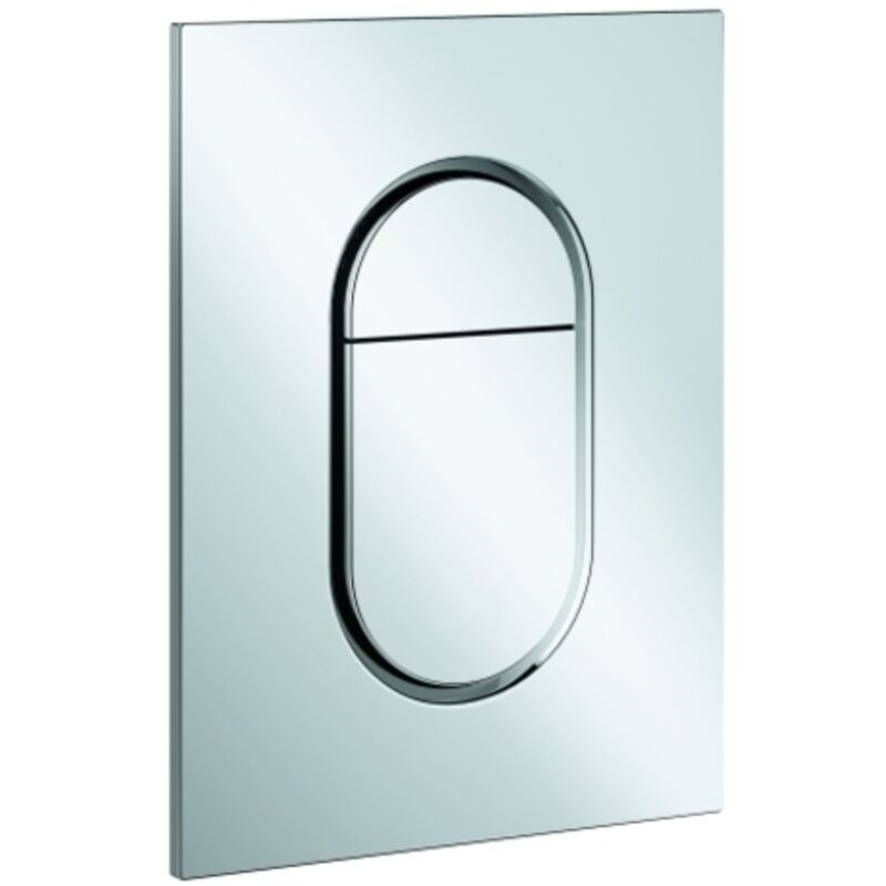 Geeignet Für Grohe Arena Cosmopolitan Abdeckplatte Für 2-mengen- Und Start & Mattes Silber 38844p00
