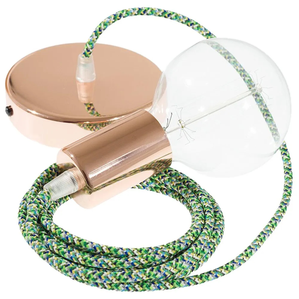 Pendelleuchte Creative-cables Rx05 Pixel Leistung 53w Material Porzellan