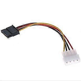 Sata-stromkabel Für Festplatte Oder Serielles Optisches Laufwerk Auf 4-poligen Sata-typ-d-anschluss, Interner Sata-zu-ide-adapter Für Computergehäuse (3er-pack)