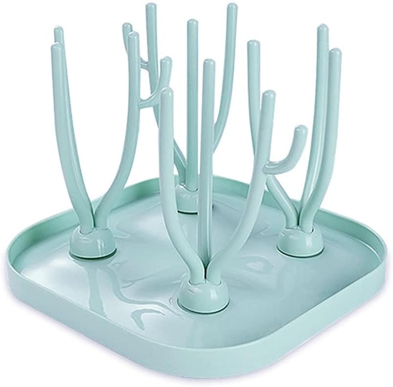 Babyflaschenhalter Mit Integriertem Abtropfgestell, Bpa-freies Babyflaschen-trocknungszubehör (ozeanblau)
