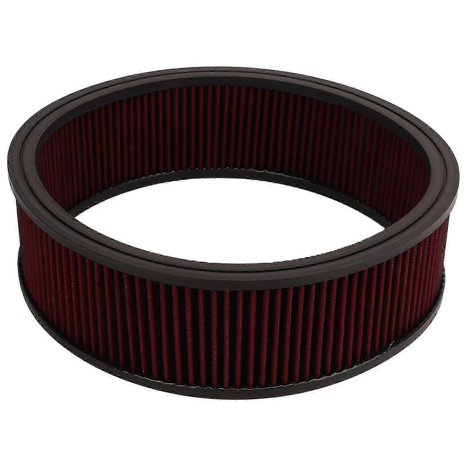 Élément De Filtre À Air Rond, Lavable Et Réutilisable, À Haut Débit, De Remplacement Pour Ford, Rouge, Qualité Supérieure.