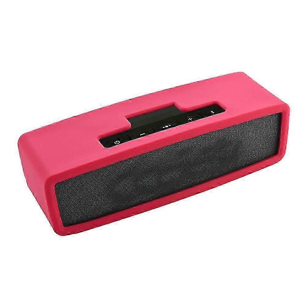 Étui De Protection En Silicone Pour Sound Link Mini 1/2, Antichoc, Anti-chute Et Anti-poussière, Accessoire Pour Enceinte Bluetooth Sans Fil, Rouge Rose Fdq