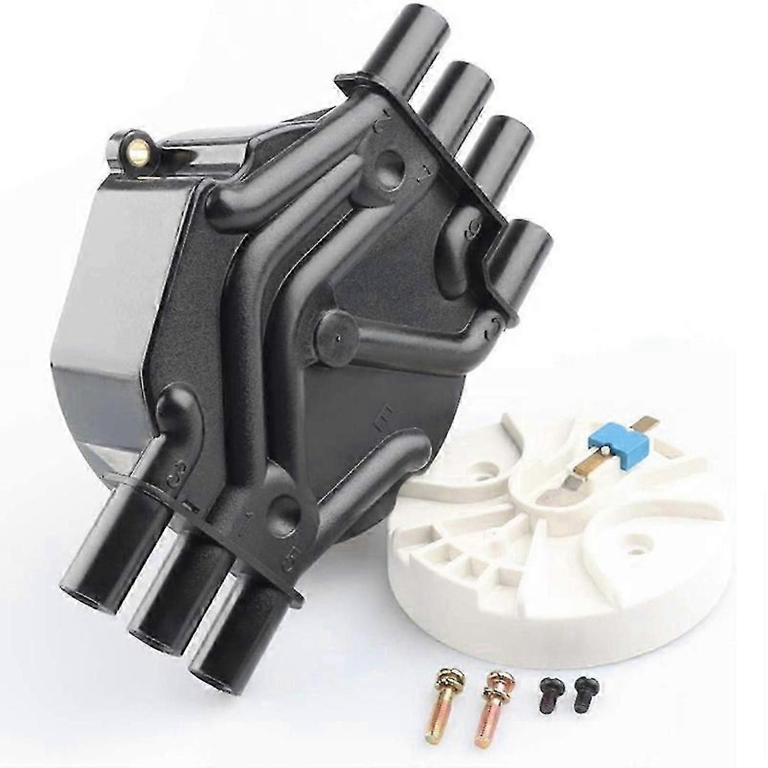 Kit De Tête De Distributeur Et De Rotor D'Allumage Compatible Avec Chevrolet Gmc Blazer Vortec 4.3l V6