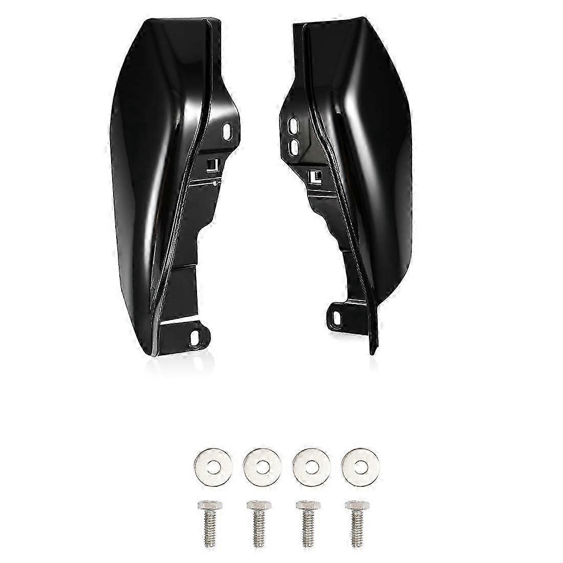 Déflecteur De Chaleur D'Air Noir Brillant Pour Cadre Intermédiaire Harley Touring Electra Glide Street Road Glide Fltrx Cvo 2017-2022 Fdq
