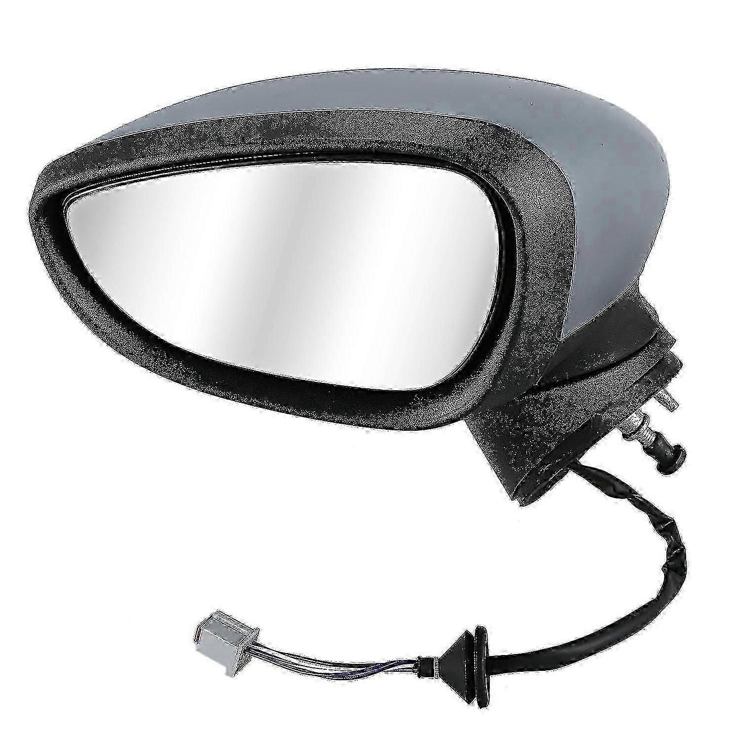 Rétroviseur Extérieur Gauche Électrique Apprêté, Compatible Avec Ford Fiesta Mk7 (2008-2012), Style D'Origine.