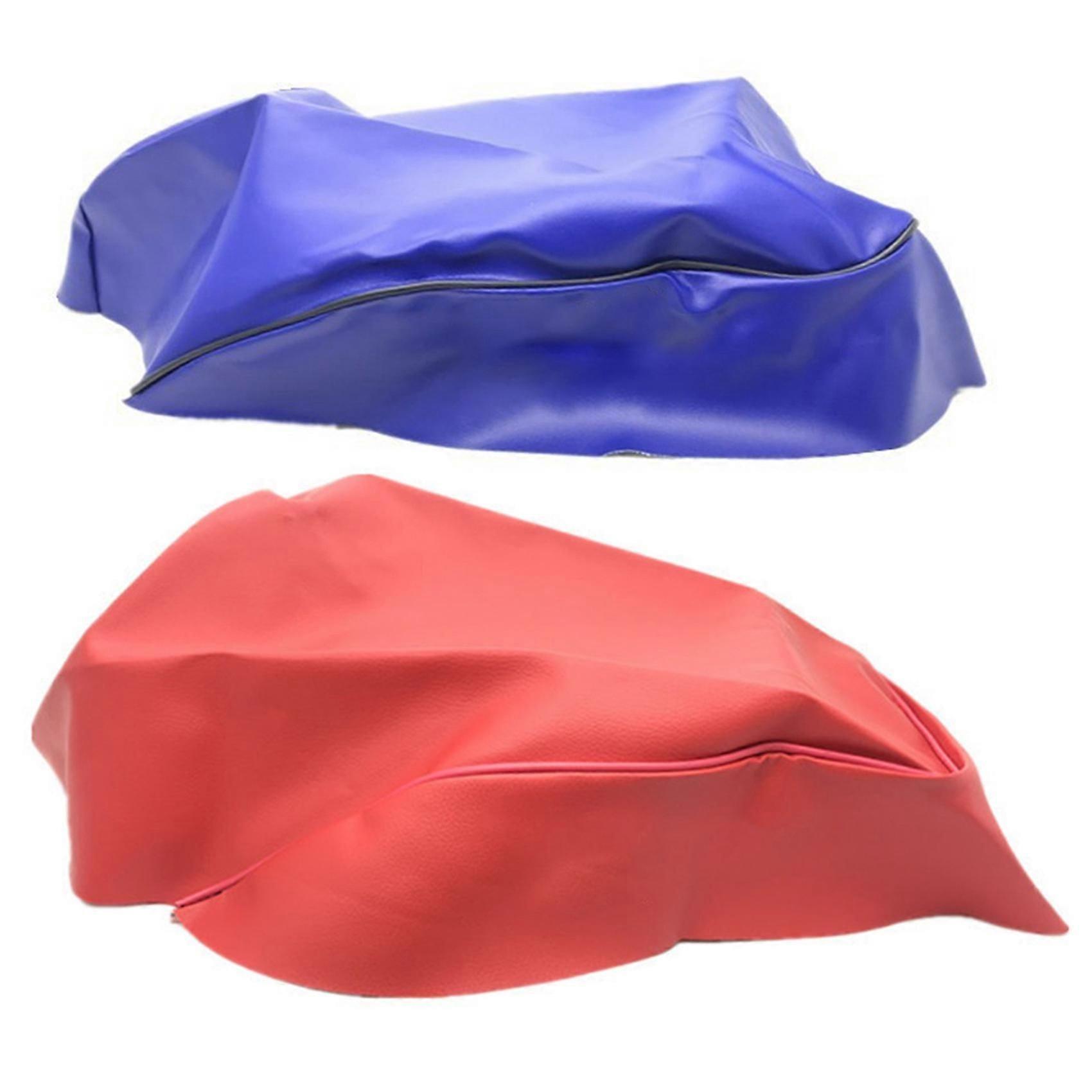 Housses De Selle De Moto En Similicuir Pour Honda Dio Af27/af28, Modification Moto Rouge Et Bleue Qaq
