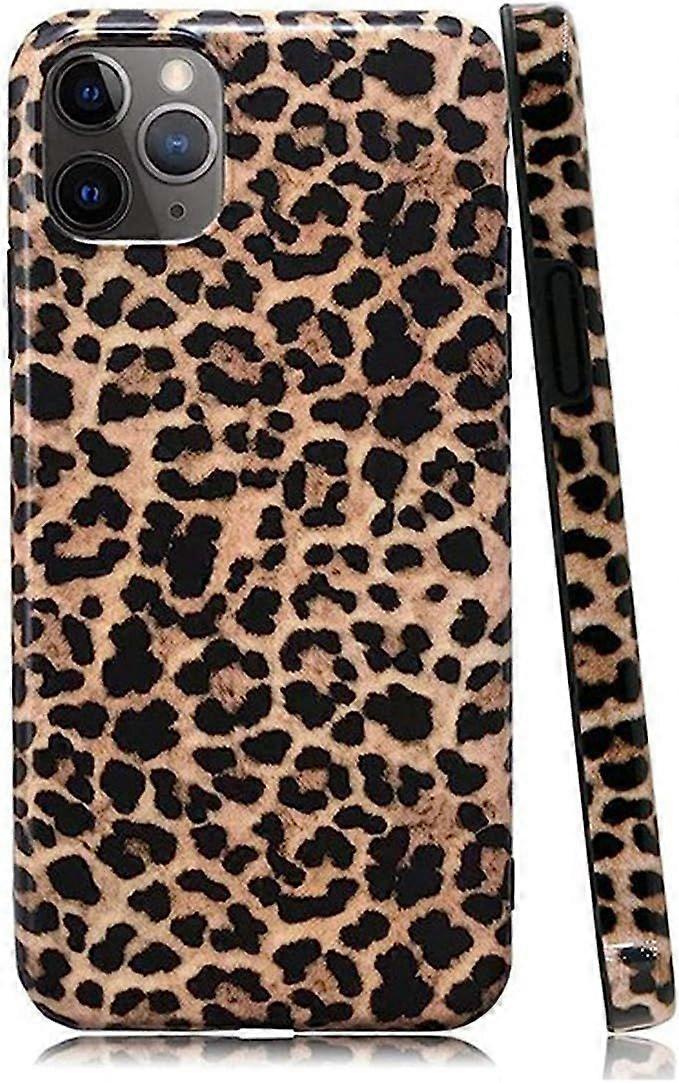Handyhülle Mit Leoparden- Und Gepardenmuster Für Iphone 12 Und 12 Pro, Feminines Design, Flexibel Und Schützend, Aus Luxuriösem Gummigel (iphone 12/12 Pro)