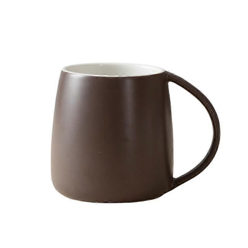 Kaffeetasse, Ca. 340 G, Mit Großem Henkel, Für Damen Und Herren Geeignet, Aus Keramik, Ideal Für Kaffee, Tee Oder Heiße Schokolade. Leicht Zu Reinigen Und Liegt Gut In Der Hand. Perfekt Für Ihren Morg