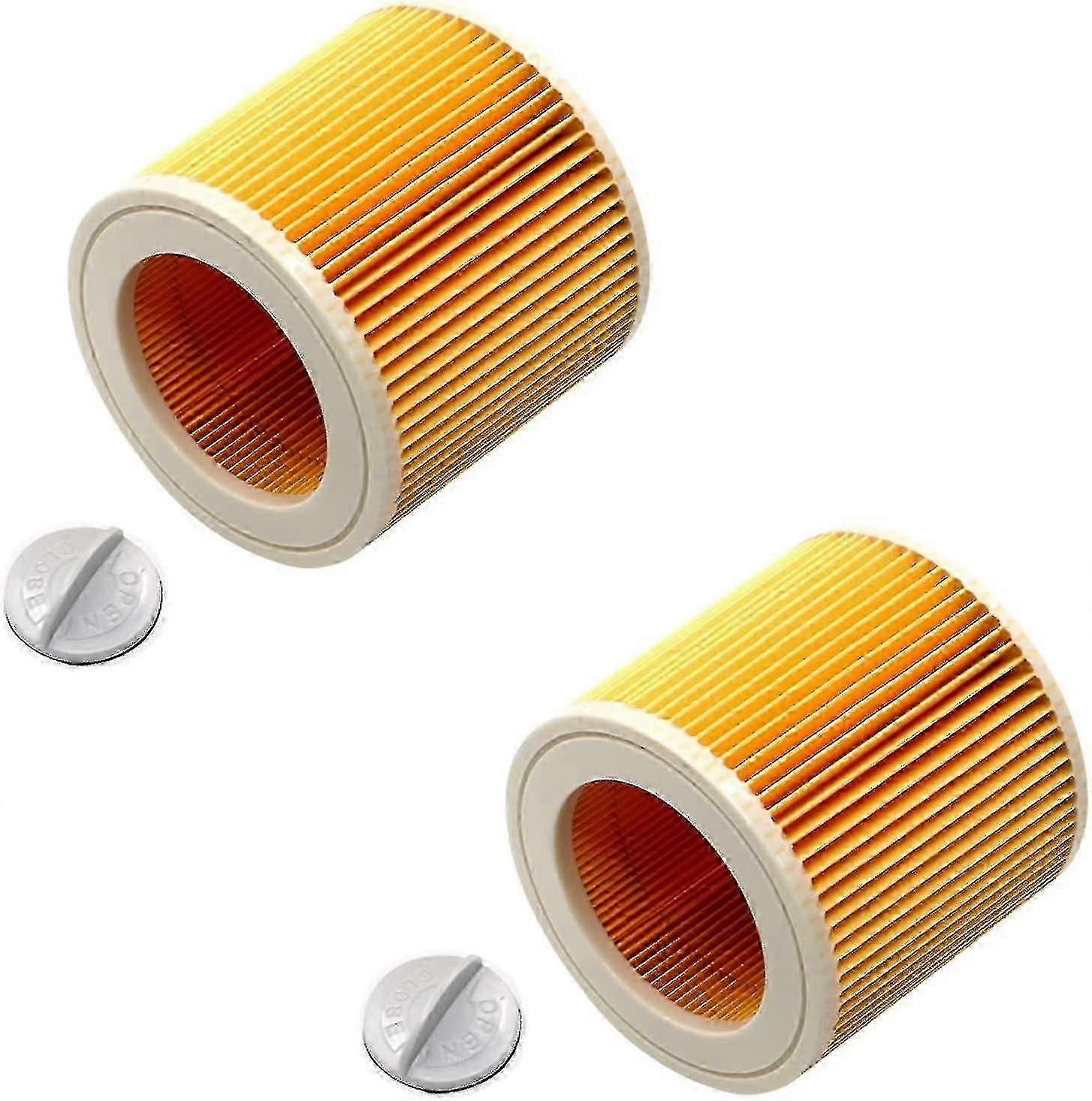 2er-pack Ersatzfilter Für Kärcher Nass- Und Trockensauger Wd2, Wd3, Wd3p, Mv2, Mv3, Wd 2200, Se 4001