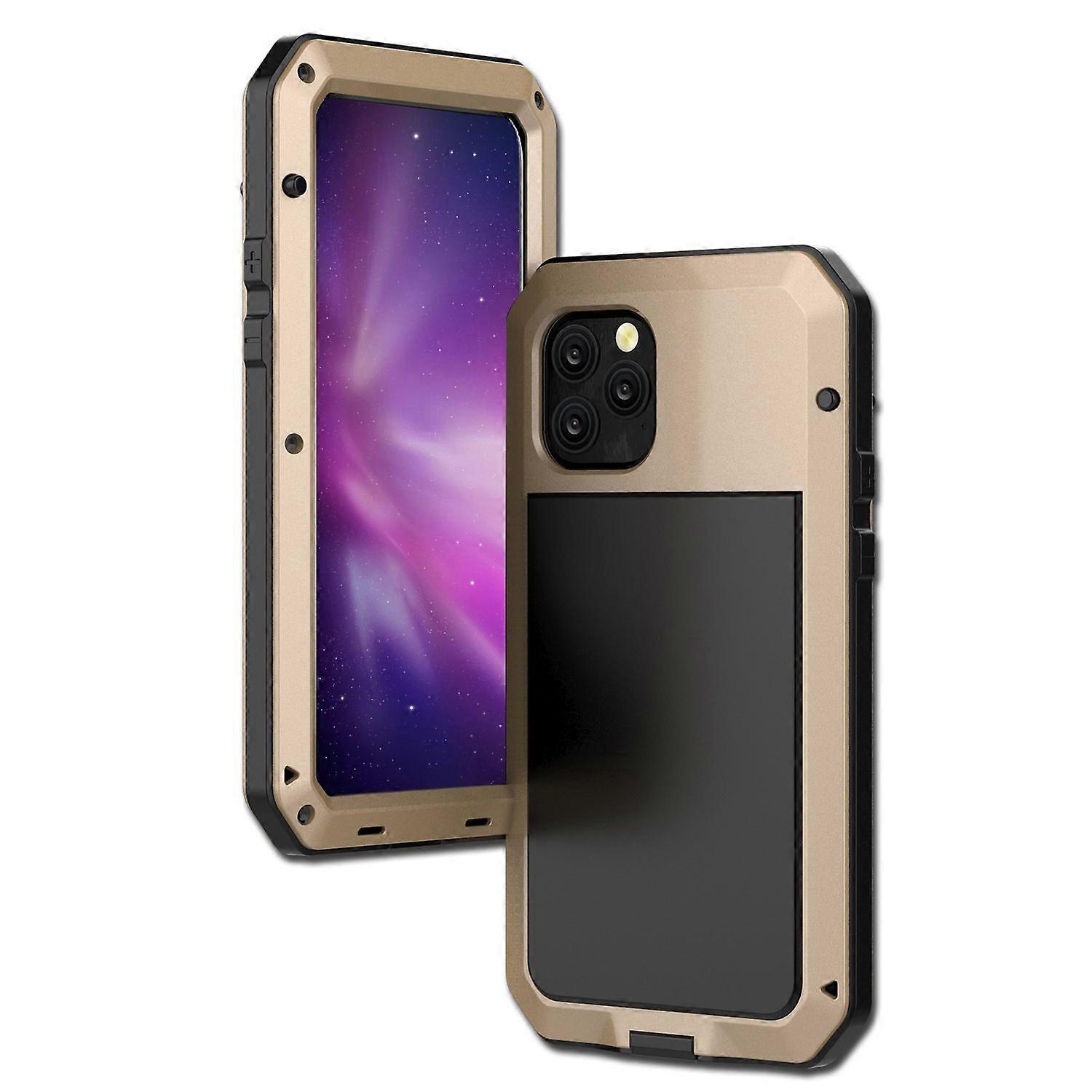 Stoßfeste Schutzhülle Für Iphone 13 Pro, Commuter-serie, Gold