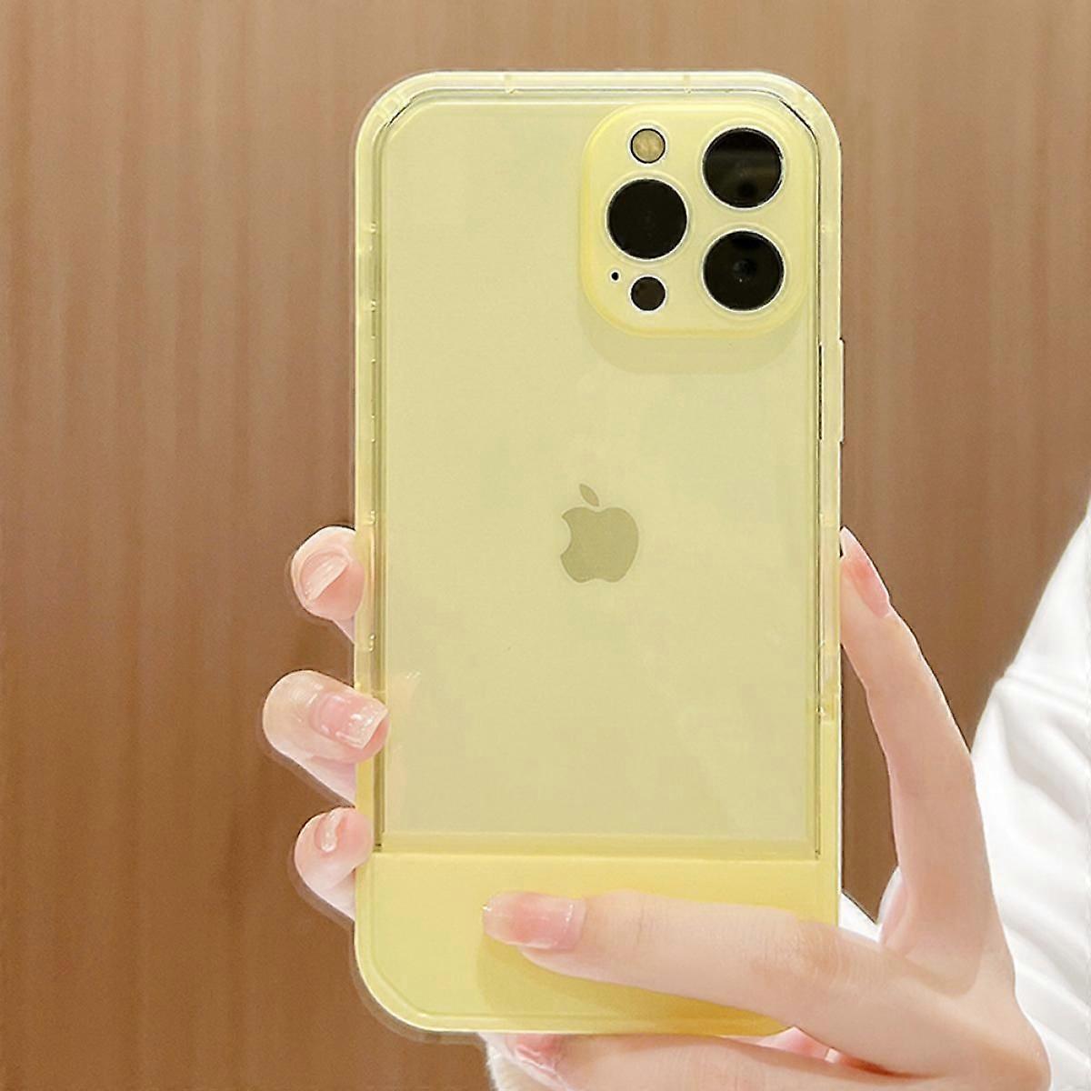 Unsichtbare Handyhülle Mit Ständer, Ultradünn, Flexibel Und Kratz- Und Stoßfest, Kompatibel Mit Iphone 11.