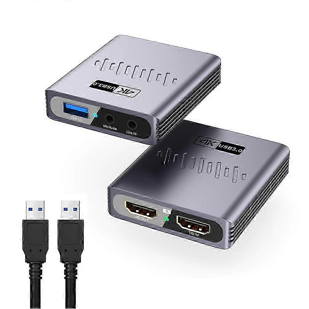 Carte D'Acquisition Vidéo Usb 3.0 1080p 60 Fps Pour Nintendo Switch, Ps4 Et Ps5 - Capture Et Streaming Vidéo - Kns