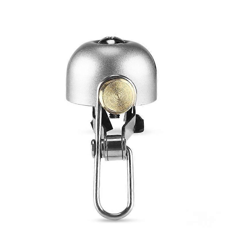 Klassische Fahrradklingel Mit Kräftigem Klang Für Rennräder Und Mountainbikes - T5553 - Silber (phillips) (zwei)