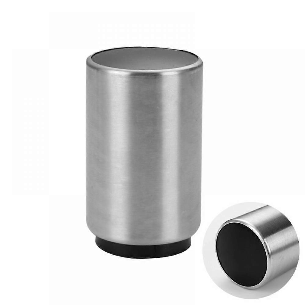 Automatischer Flaschenöffner Aus Edelstahl Für Die Küche (1 Stück), Tragbarer Kapselsammler – Silber