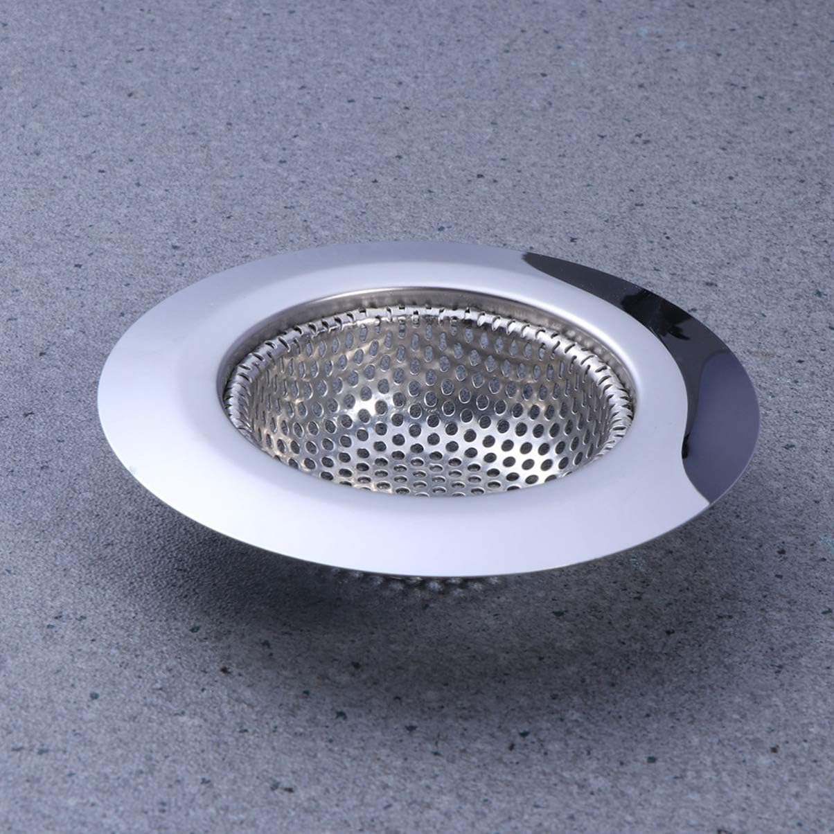 Abtropfschale Aus Edelstahl Mit Verstopfungsschutz Für Küchen- Oder Badezimmerspülen – 9 Cm – 1 Stück