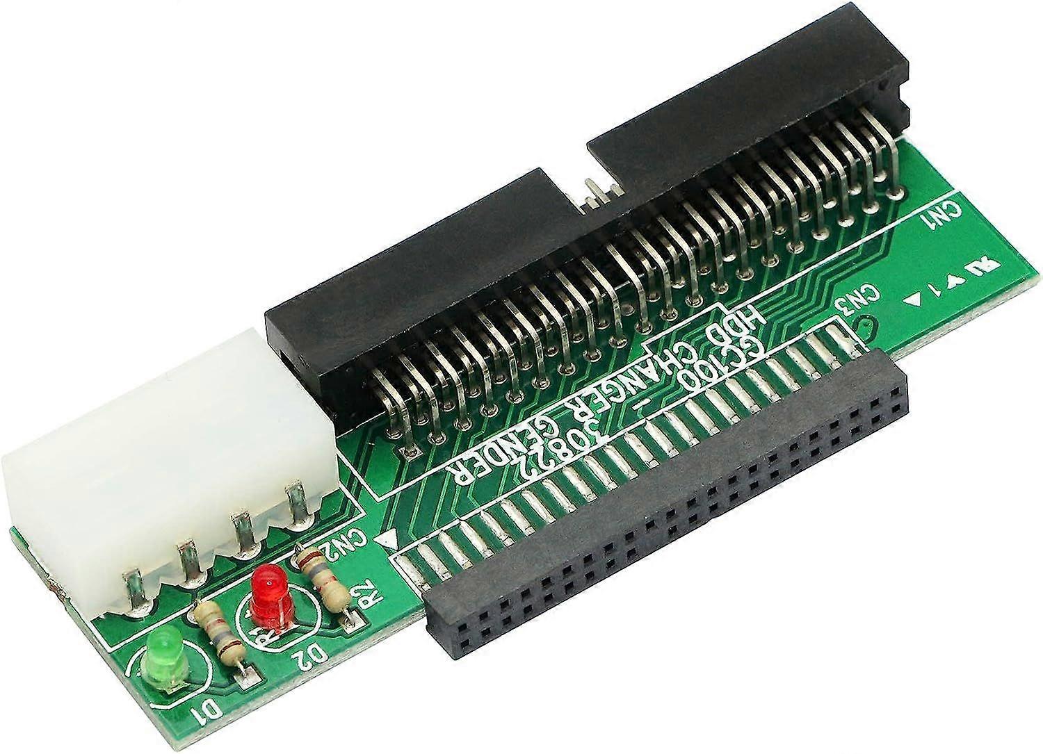 2,5"-auf-3,5"-ide-adapter Für 2,5"-laptop-festplatten (44-polig) Auf 3,5"-desktop-pc-pata-anschluss (40-polig). 4er-pack.