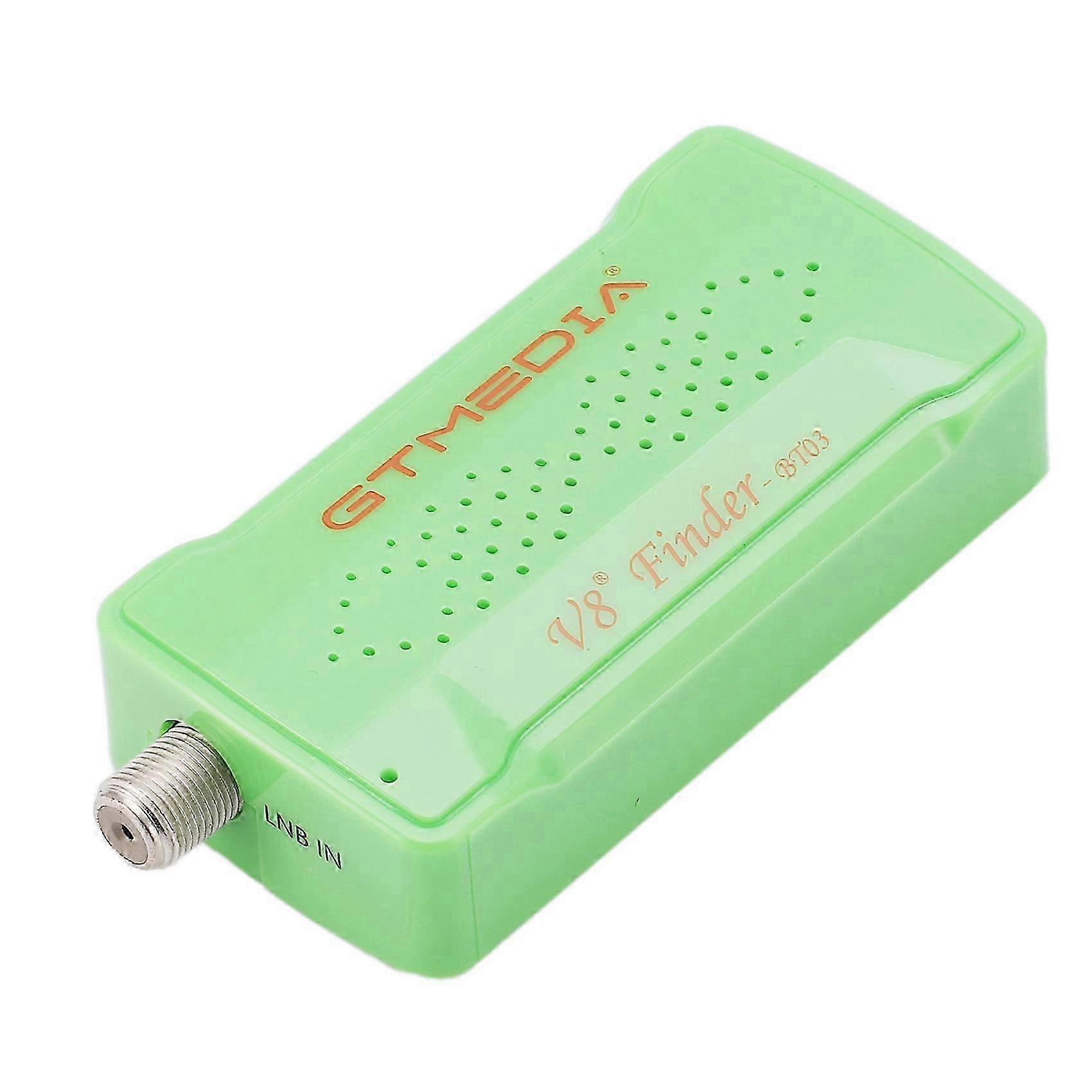 Gtmedia Mini Détecteur De Satellite Bluetooth Dvb-s2 V8 Bt03 Compatible Android, Ios Et Iphone Pour Hd 1080p