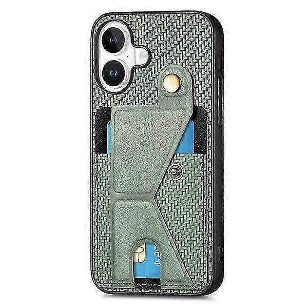 Hülle Kompatibel Mit Iphone 16 Plus (k-format), Ständer, Leder + Pc + Tpu, Handyschutz