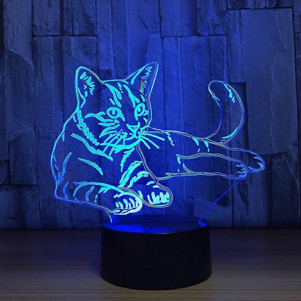Nachtlicht Mit 16 Wechselnden Farben Und 3d-ambienteeffektlampen