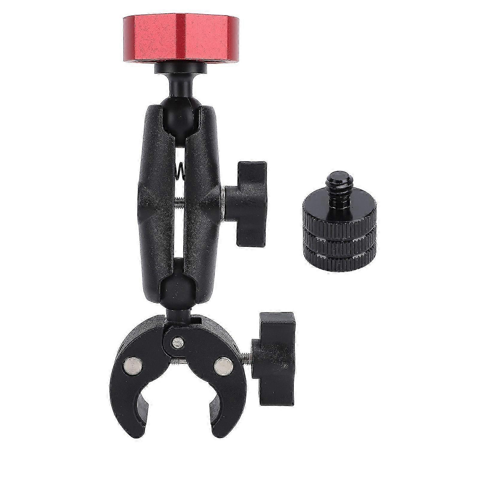 Support D'Échelle Pour Camping-car, Mini Support De Fixation Multifonction Réglable En Abs Et Alliage D'Aluminium Pour Poteau, Remorque, Yacht, Rouge Intelligent