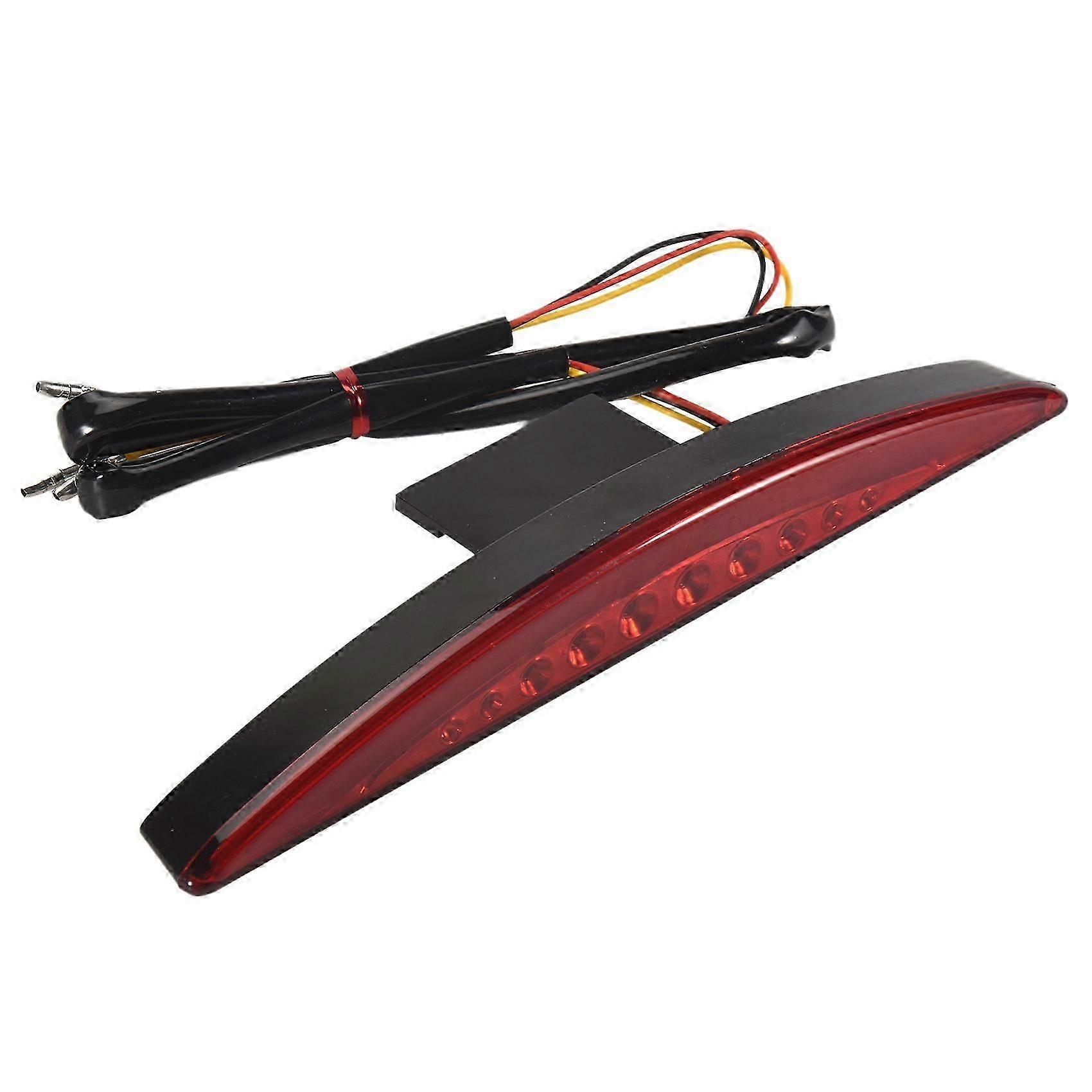 Feu Arrière Led 3x Pour Moto Breakout Efi Fxsb Cvo 2013-2017 (rouge) Qaq