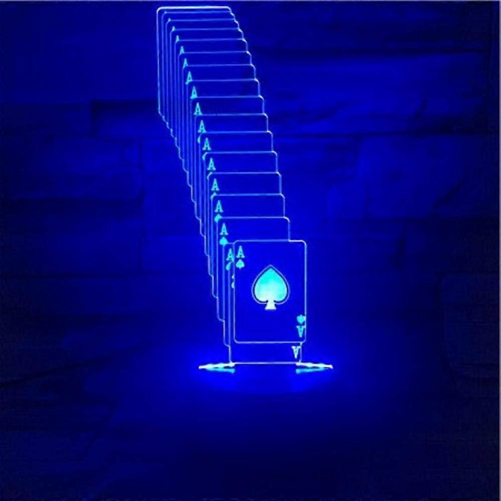 Scsyv 3d-led-tischlampe Mit Optischer Illusion, Ideal Für Rollenspiele. Perfektes Babygeschenk Mit Berührungssensor Und Origineller Dekoration Für Geschwister. 7 Led-farben.