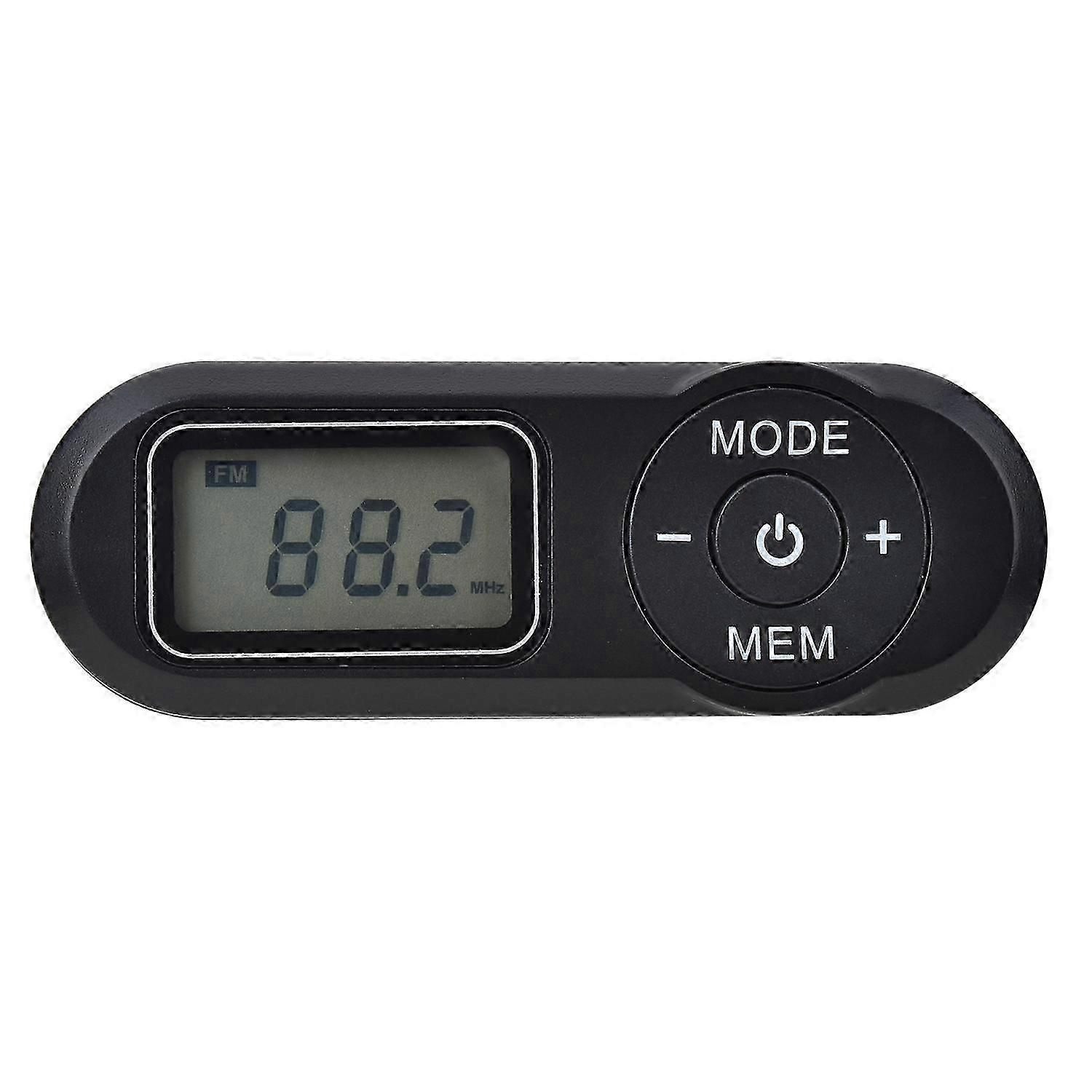 Mini Radio Fm Portable, Récepteur Radio De Poche Avec Écouteurs, Radio Fm Stéréo Avec Basses Profondes Pour La Marche, La Course Et Le Jogging.