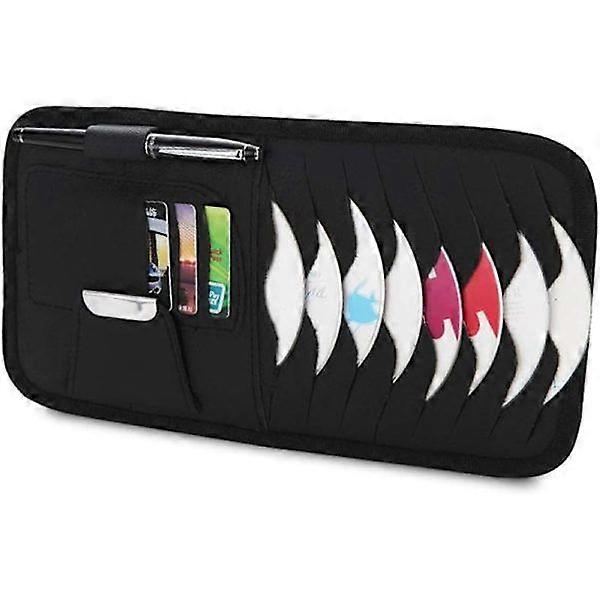 Organizer Für Die Sonnenblende Im Auto, Mehrzweck-sonnenblende, Aufbewahrungstasche Für Cds/dvds, Sonnenblendenhülle, Cd-taschenclip, Brillenhalter