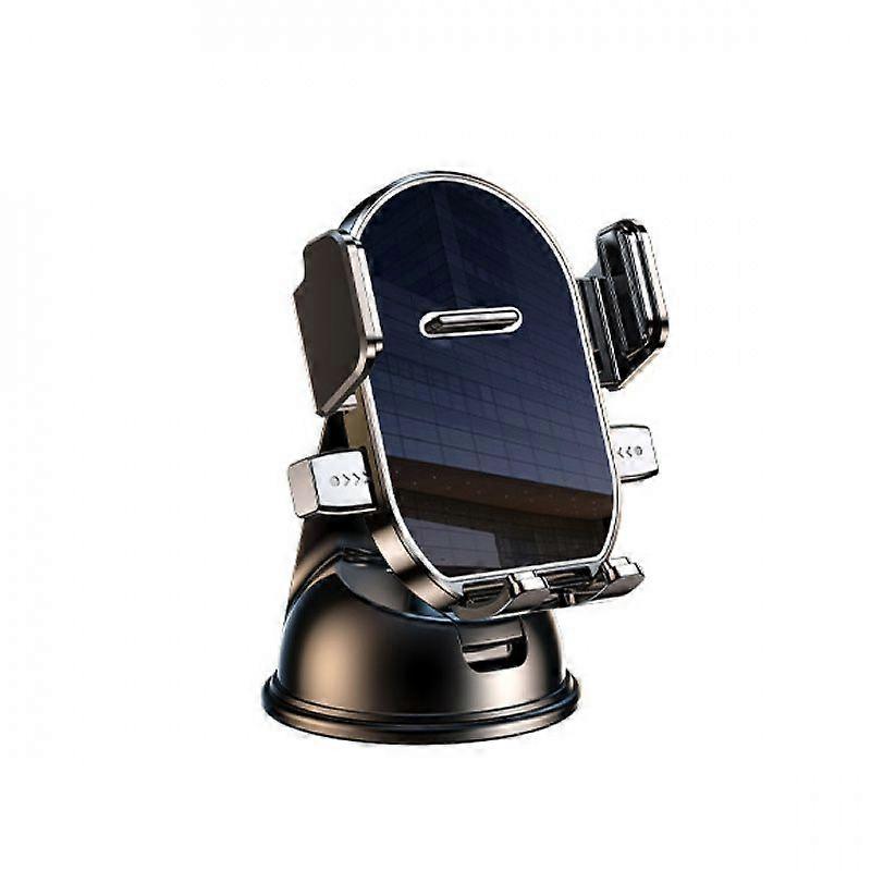 Support De Téléphone De Voiture Rotatif À 360 Degrés, Fixation Universelle Pour Tableau De Bord Avec Ventouse Et Clip Pour Grille D'Aération Pour Smartphones