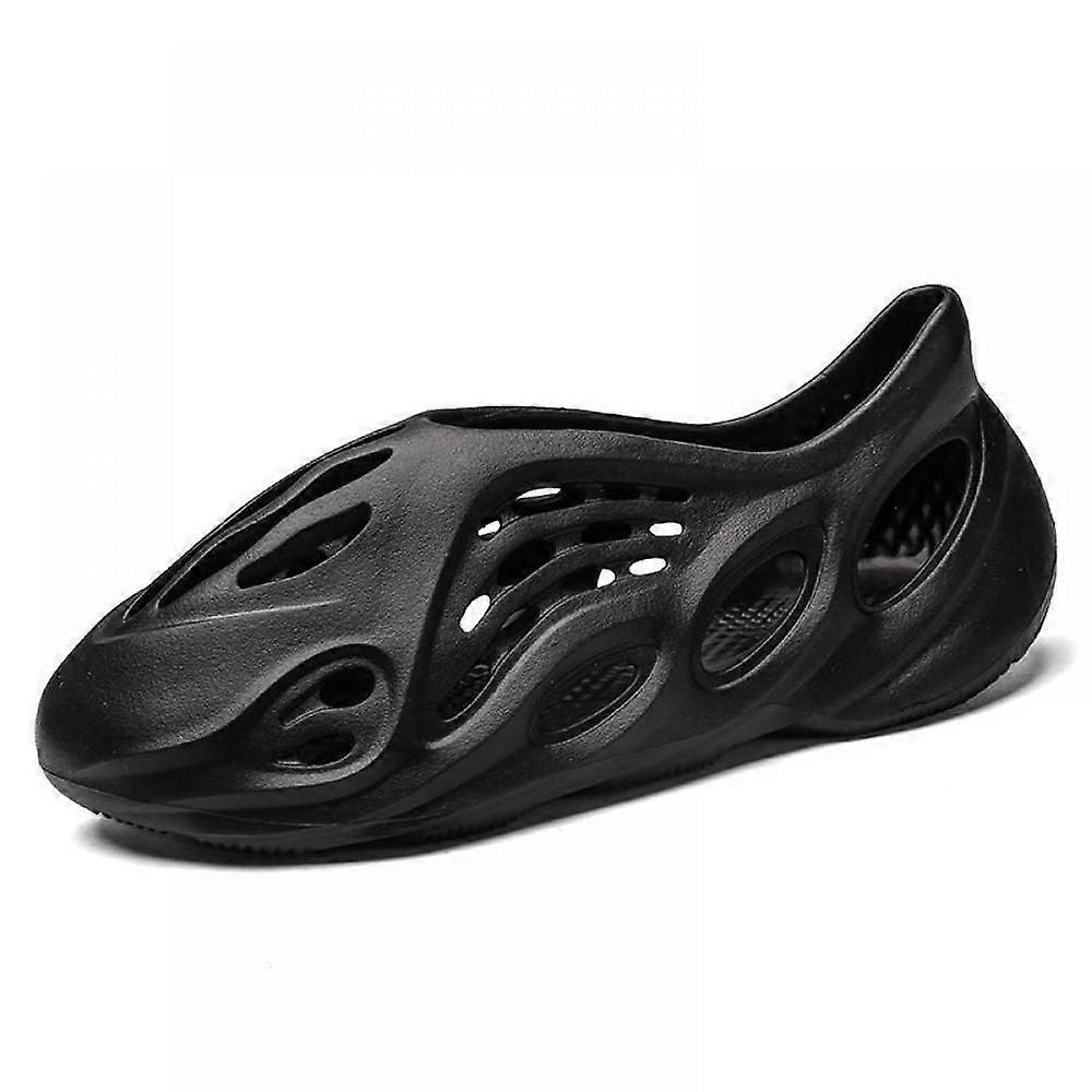 Unisex-gartenclogs Für Damen Und Herren, Sommerliche Slip-on-sandalen - Schwarz (eu 38/39)