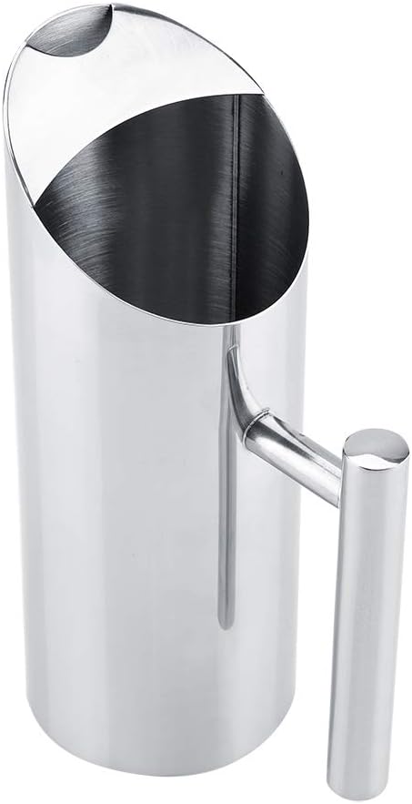 Wassertank Aus Edelstahl, 1 L / 1,5 L / 2 L Wassertank (1,5 L Gerader Anschlusstopf - Silber)
