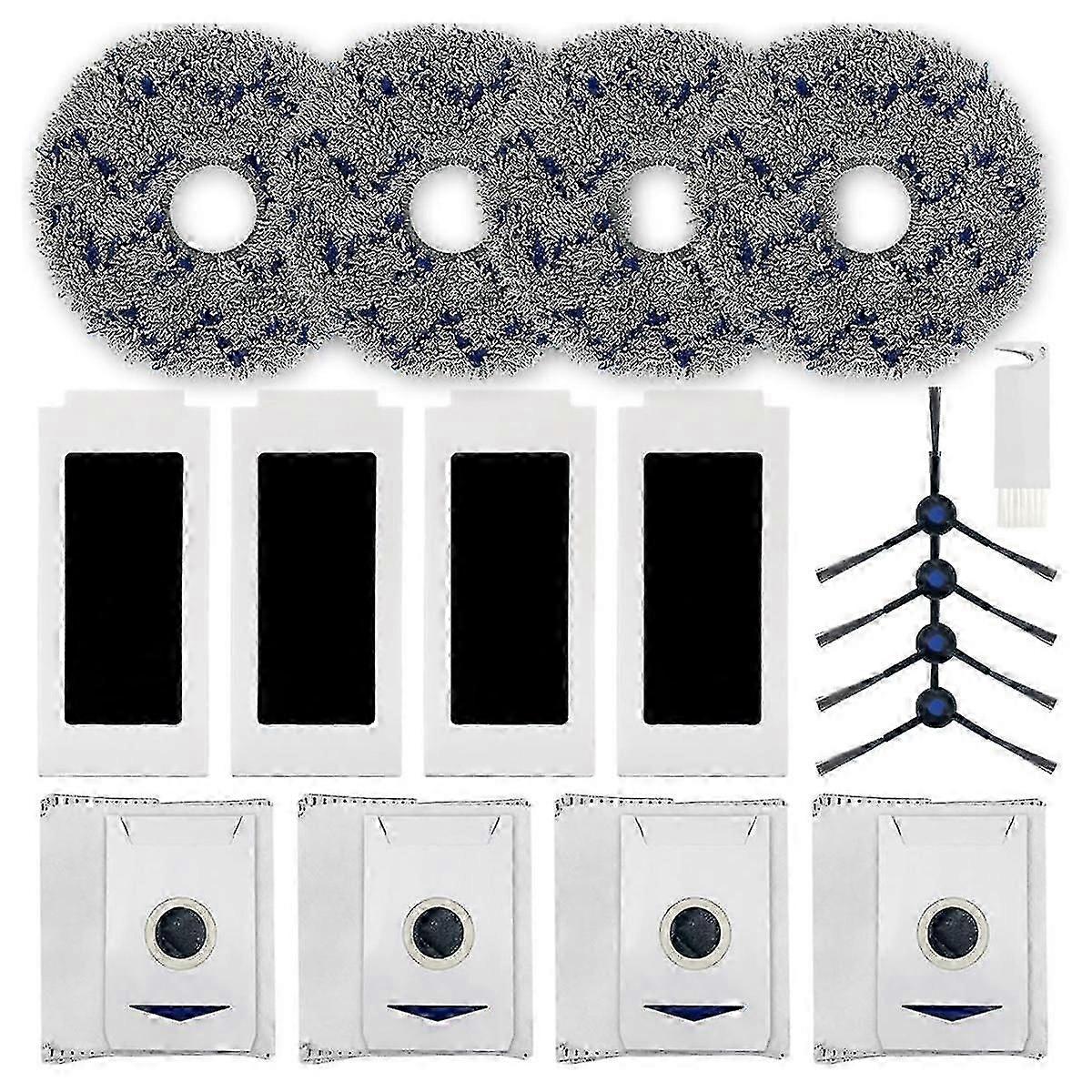 Zubehör Für Die Saugroboter Deebot T30 Omni / T30 Pro Omni: Seitenbürste, Hepa-filter Und Reinigungstuch