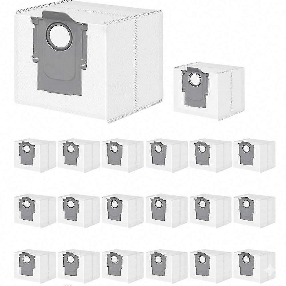Packung Mit 20 Ersatzstaubbeuteln Für Roborock Q5 Max+, Q5 Pro+, Q7 M5+, Q5+, S8, S7 Pro Ultra, S7 Max V Ultra, S8+