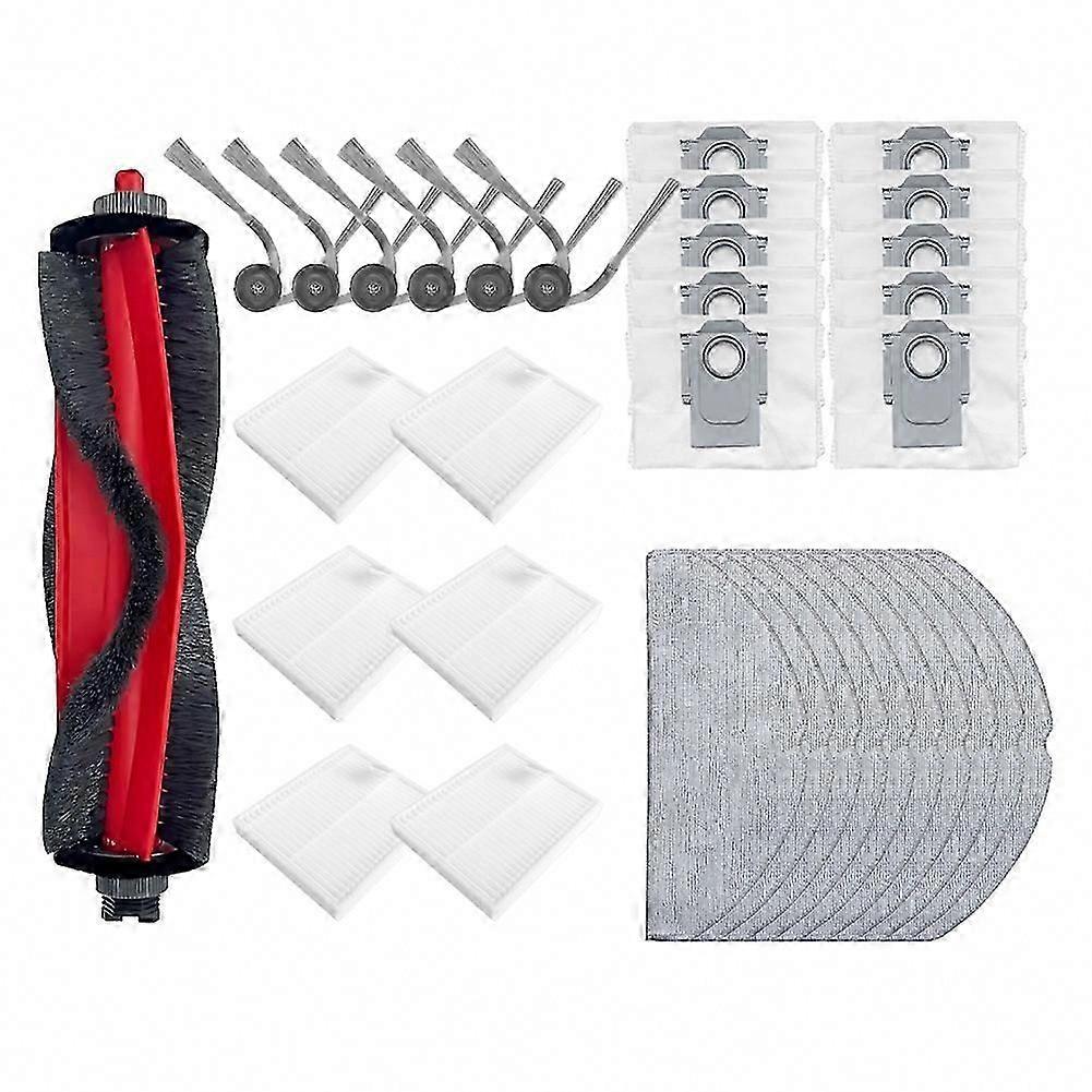 Ersatz-seitenbürste Und Staubbeutel Für Die Roborock-modelle Q7 M5, Q7 M5+, Q7 L5, Q7 L5+, Q7 Tf, Q7 Tf+, Q7b Und Q7t+