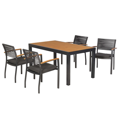 Parella Set 5tlg Alu/text/ku. Tisch 150 X 90 Cm Bild 3