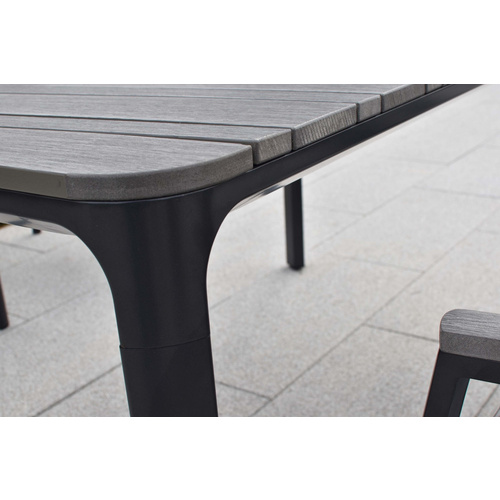 Pisa Set 5tlg Alu/kunststoff Tisch 160 X 90 Cm Bild 2
