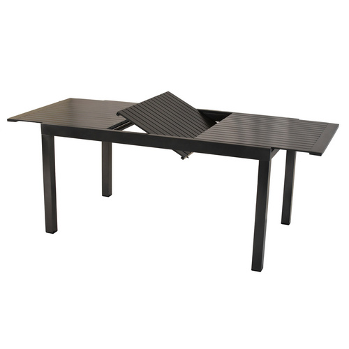 Verona Set 5tlg Alu/text/kunst Ausziehtisch 150 (200) X 90 Cm Bild 2
