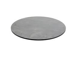 Tischplatte Compact Hpl- Struktura-anthr Azit Ca. 100 Cm Rund Sonnenpartner