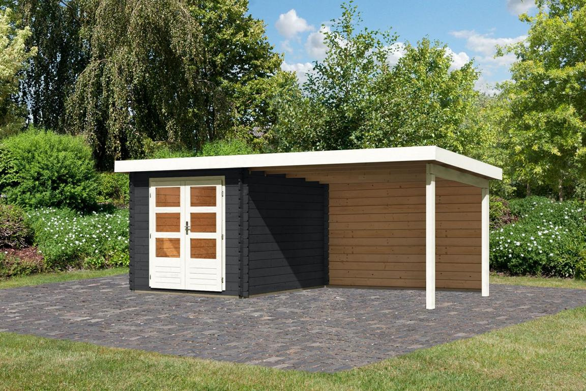 Bh Bastrup 4 Anthr.220x280x222 Im Set Mit Ad 3m,28mm Rückwand