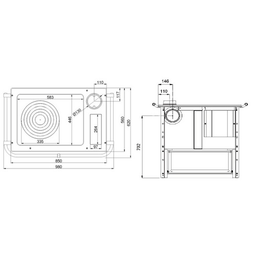 Landhausherd K85f Ii Cappuccino Links Bild 2