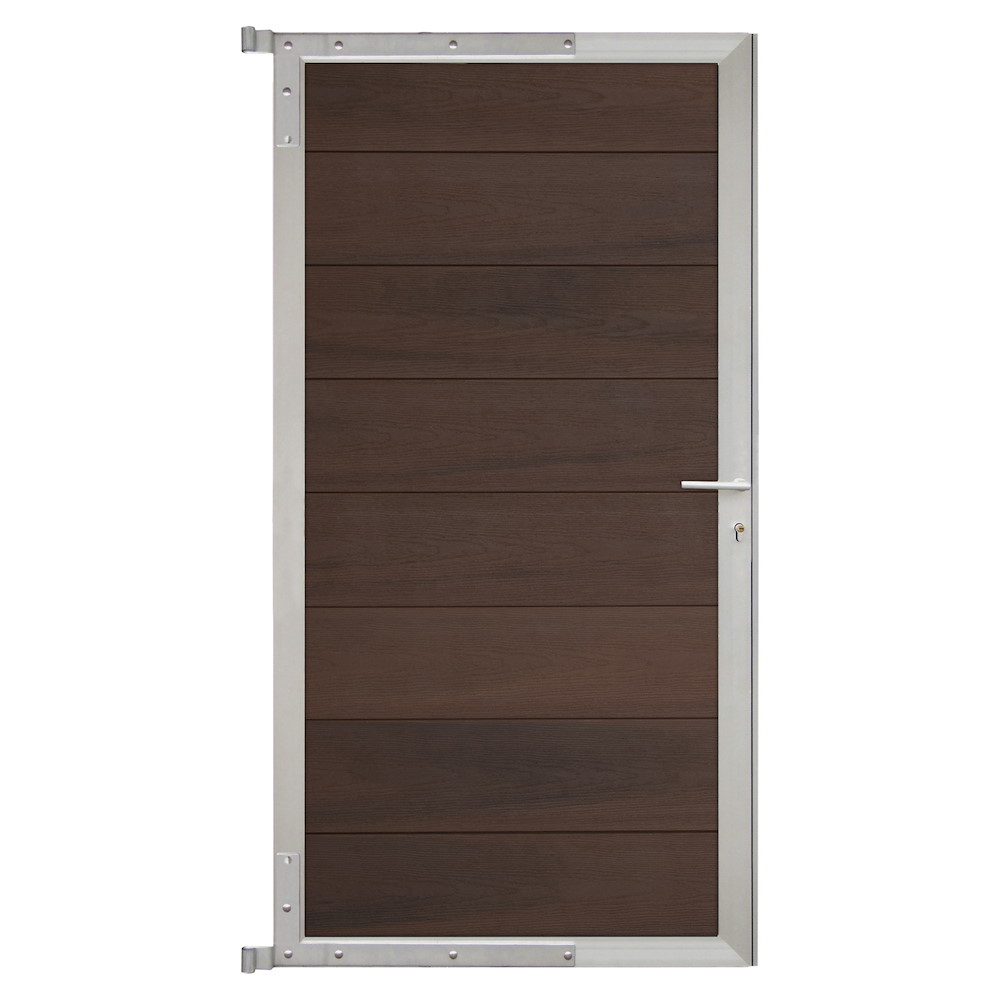 Öland-tor-komplettset 90 X 175 Cm, Ip /silber