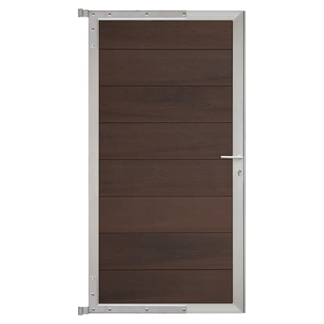 Öland-tor-komplettset 90 X 175 Cm, Ip /silber