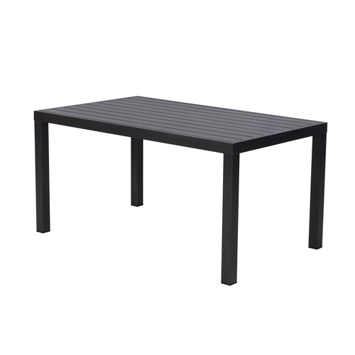 Verona Set 5tlg Alu/text/kunst Tisch 150 X 90 Cm