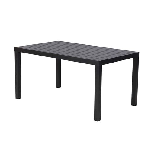 Verona Set 5tlg Alu/text/kunst Tisch 150 X 90 Cm